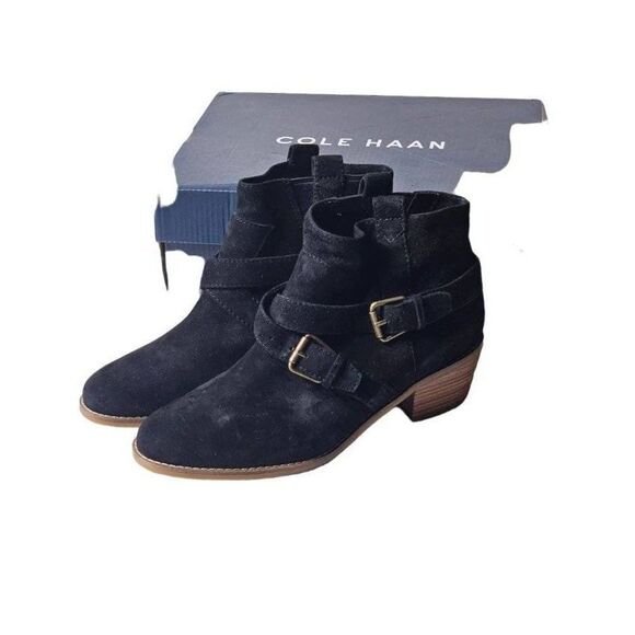 Cole Hahn Jensann Booties  Nwb - Picture 1 of 11